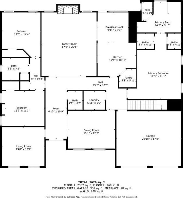 3633 Gilpin Ct, Lawrenceville, GA 30044 - floor plan / room layout