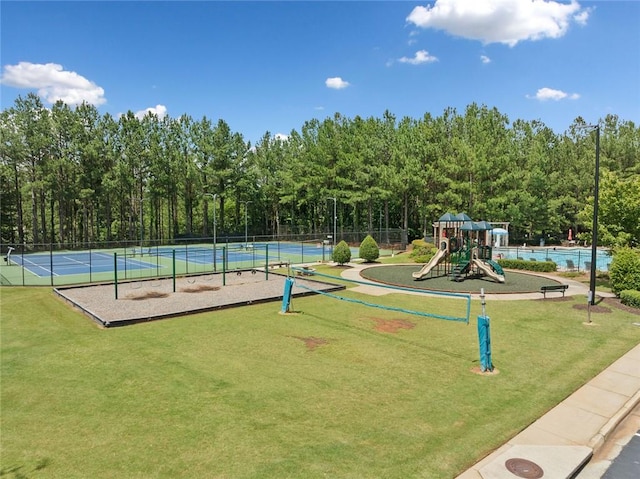 3633 Gilpin Ct, Lawrenceville, GA 30044 - community play area with a tennis court