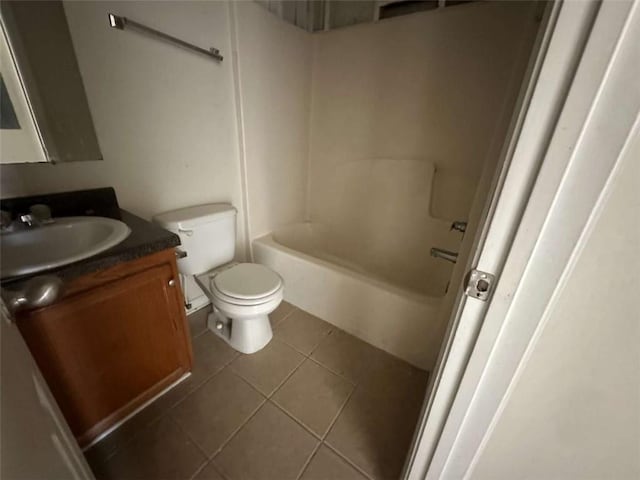 625 Mill Stone Blf Unit B, Monroe, GA 30655 - bathroom with vanity, tile patterned floors, and tub / shower combination