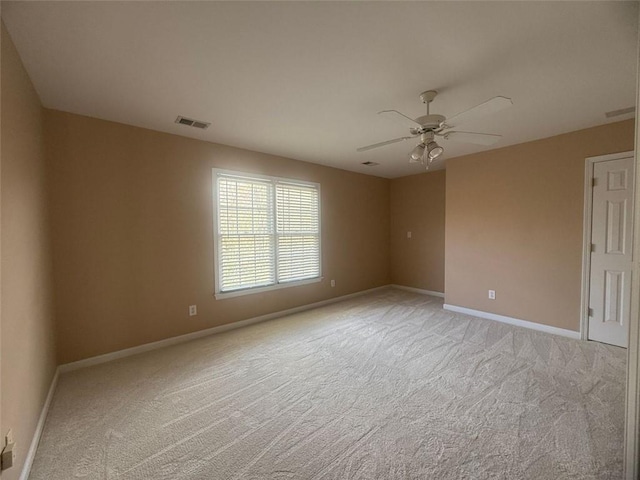 1919 Barrett Knoll Cir NW, Kennesaw, GA 30152 - unfurnished room with light carpet, a ceiling fan, and baseboards