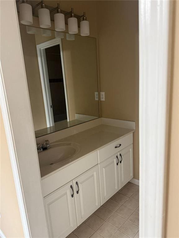 1919 Barrett Knoll Cir NW, Kennesaw, GA 30152 - bathroom with tile patterned flooring and vanity