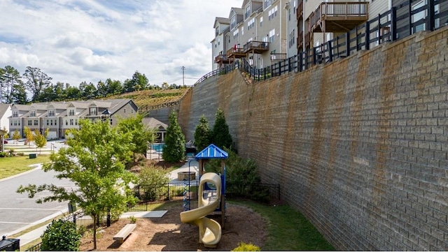 exterior space featuring a residential view