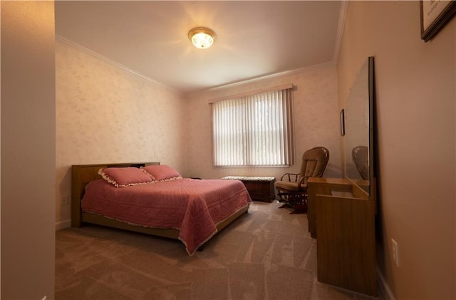 3071 Intrepid Wake, Marietta, GA 30062 - carpeted bedroom featuring crown molding