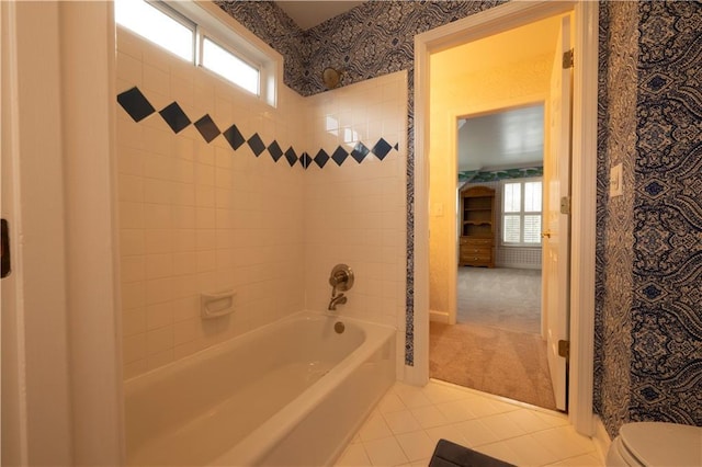 3071 Intrepid Wake, Marietta, GA 30062 - bathroom with tile patterned flooring and tub / shower combination