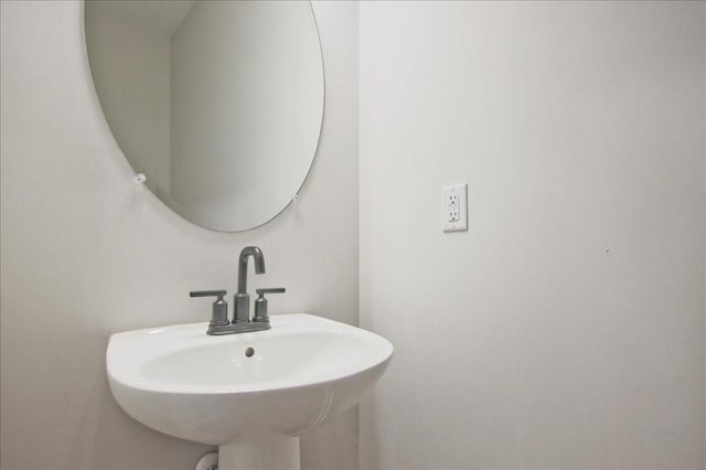 bathroom with a sink