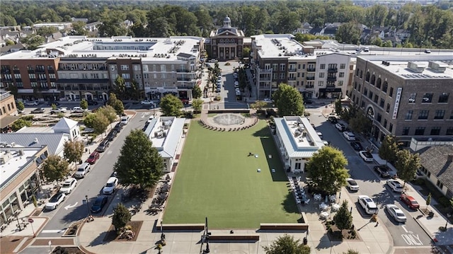 drone / aerial view