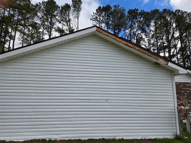 view of property exterior