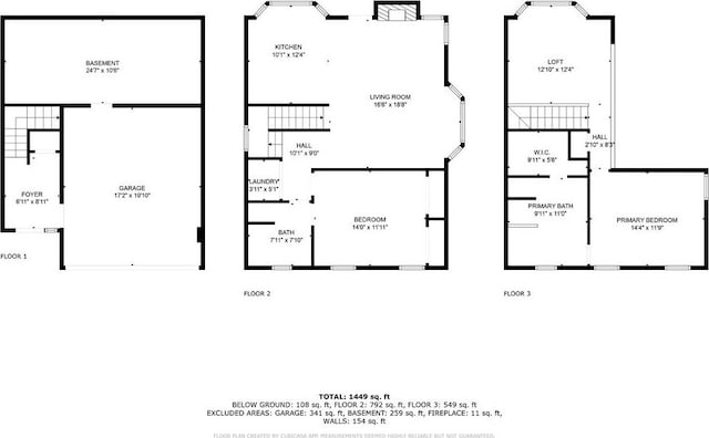 6509 Charter Way, Lithonia, GA 30058 - floor plan / room layout