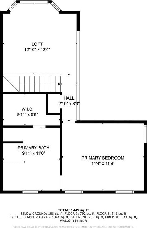 6509 Charter Way, Lithonia, GA 30058 - property floor plan