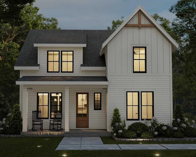71 Chestatee Rd, Cleveland, GA 30528 - modern farmhouse with covered porch