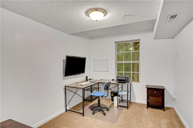 33 Middlebrook Dr, Cartersville, GA 30120 - carpeted office space with a textured ceiling and baseboards