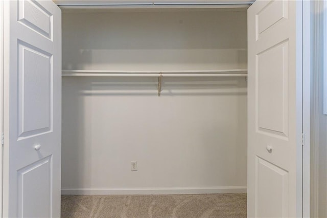 view of closet