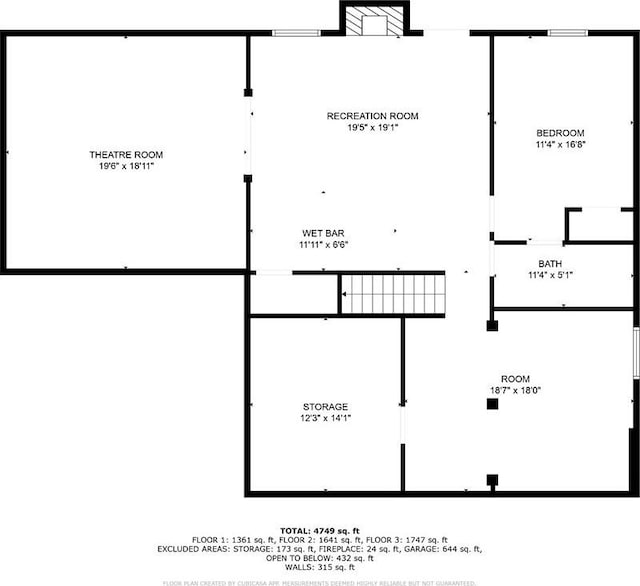 3202 Lucky Pl, Conyers, GA 30013 - view of room layout