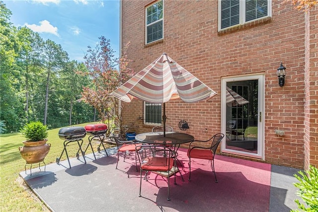3202 Lucky Pl, Conyers, GA 30013 - view of patio featuring outdoor dining space