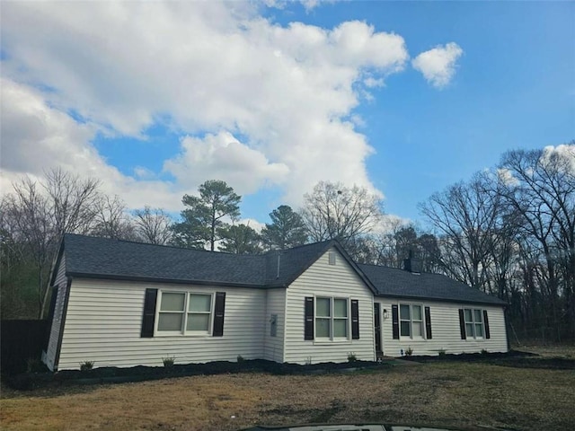 view of ranch-style house