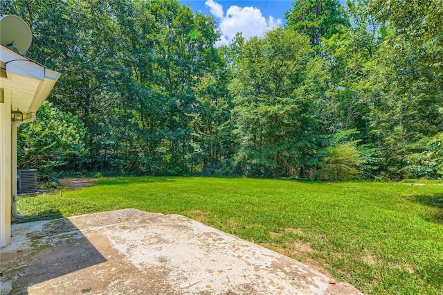 230 Belmont Trl, Covington, GA 30016 - view of green lawn with a patio area