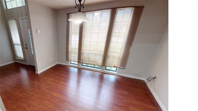 entryway featuring dark hardwood / wood-style floors