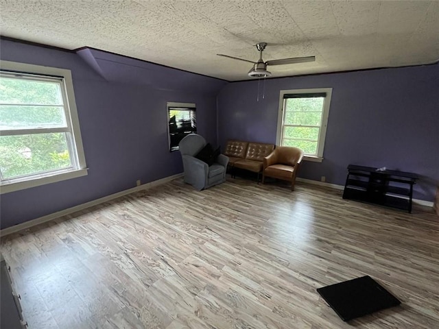 15 Liberty St, Gainesville, GA 30501 - living area with ceiling fan and wood finished floors