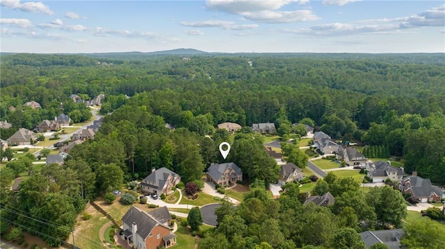 5041 Corinault Pl NW, Acworth, GA 30101 - aerial view of residential area with a forest