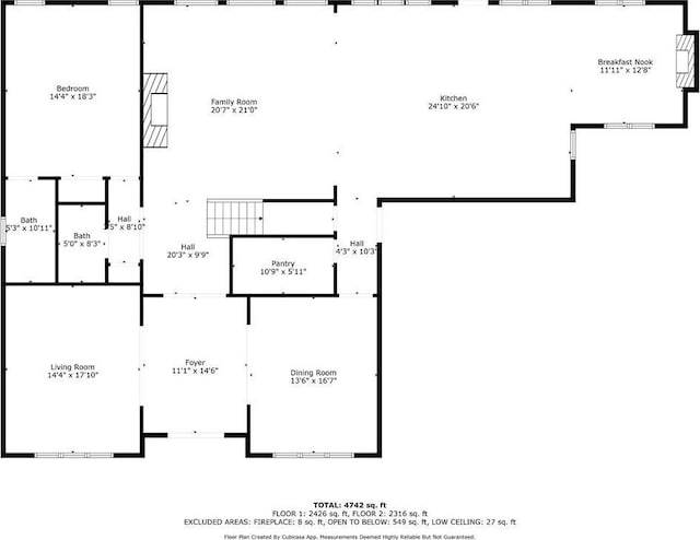 882 Hallbrook Ln, Milton, GA 30004 - home floor plan