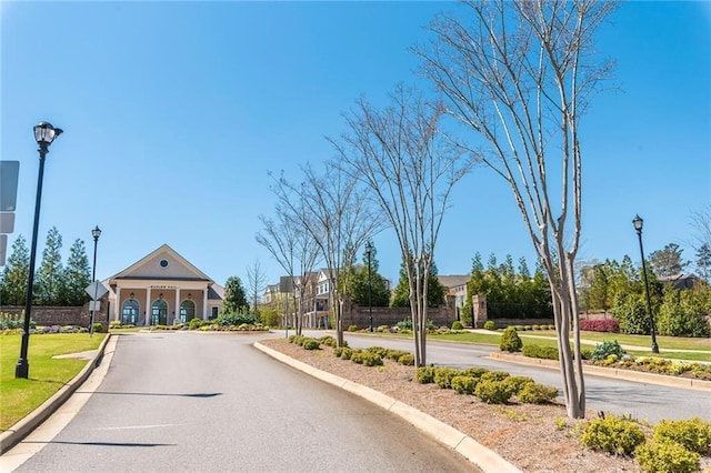 3 Hundley Ln, Roswell, GA 30076 - view of asphalt road with street lighting and curbs