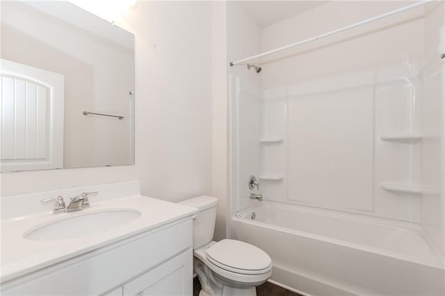 6706 Moondancer Ct, Flowery Branch, GA 30542 - bathroom featuring vanity and shower / bathtub combination