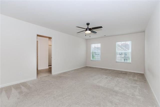 6706 Moondancer Ct, Flowery Branch, GA 30542 - unfurnished room featuring light colored carpet and ceiling fan