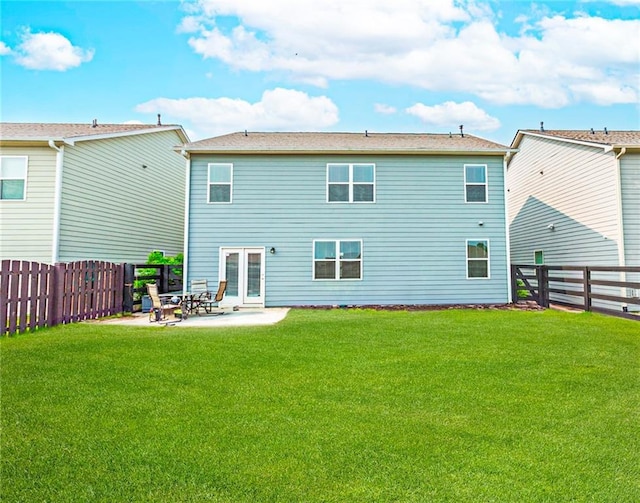 6706 Moondancer Ct, Flowery Branch, GA 30542 - rear view of house with a fenced backyard and a patio