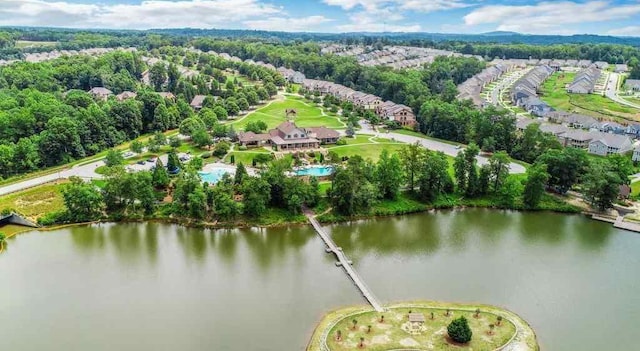 6706 Moondancer Ct, Flowery Branch, GA 30542 - aerial view of a nearby body of water