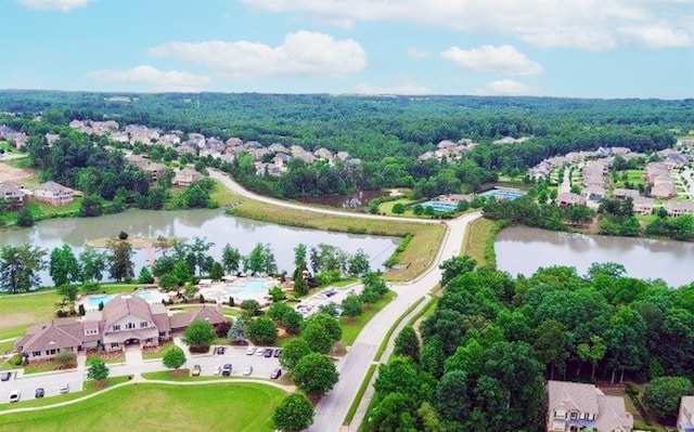 6706 Moondancer Ct, Flowery Branch, GA 30542 - view of property location with a large body of water and nearby suburban area