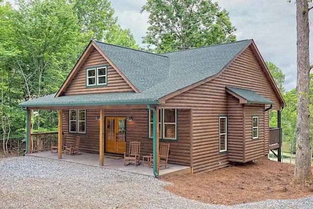 view of rear view of house