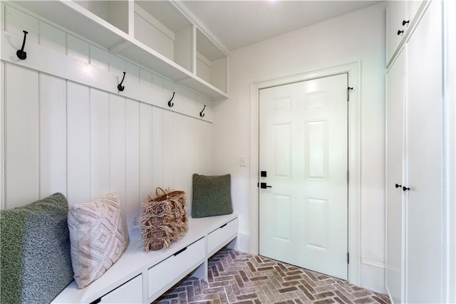 view of mudroom