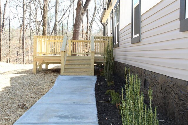 view of home's exterior with crawl space, cooling unit, and a yard