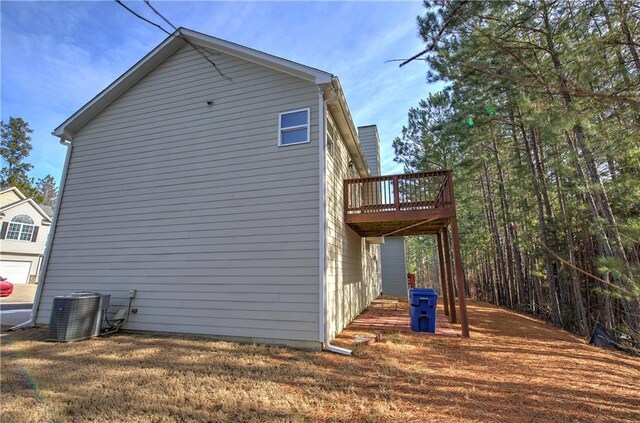 garage with electric panel and a garage door opener