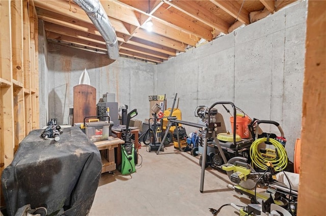 244 Bryn Brooke Dr, Dawsonville, GA 30534 - view of unfinished basement