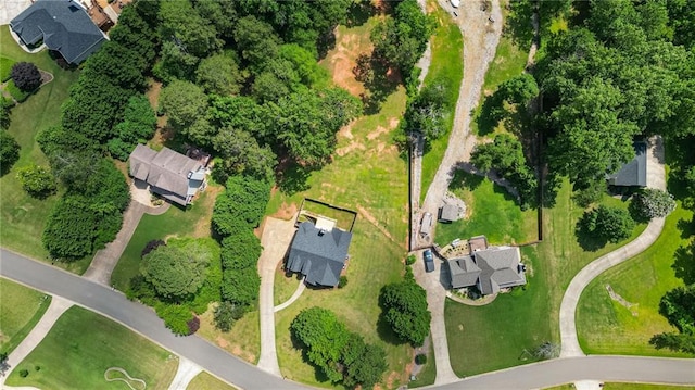 244 Bryn Brooke Dr, Dawsonville, GA 30534 - aerial view of property's location with nearby suburban area