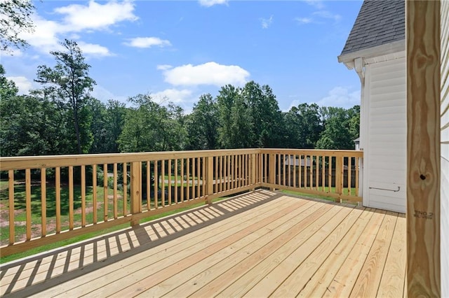 244 Bryn Brooke Dr, Dawsonville, GA 30534 - view of wooden terrace
