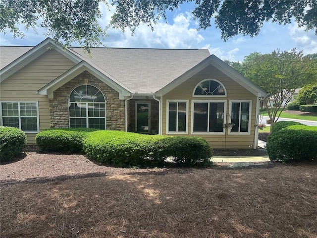 2191 Rockbridge Rd Unit 2603, Stone Mountain, GA 30087 - back of house with stone siding