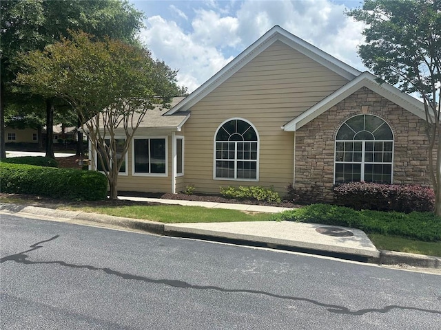 2191 Rockbridge Rd Unit 2603, Stone Mountain, GA 30087 - ranch-style home with stone siding