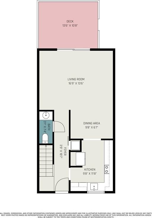 6700 Roswell Rd NE Unit 25A, Sandy Springs, GA 30328 - home floor plan