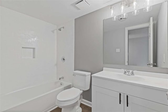 3236 Henderson Mill Rd Unit 5, Atlanta, GA 30341 - bathroom featuring vanity and shower / bathtub combination