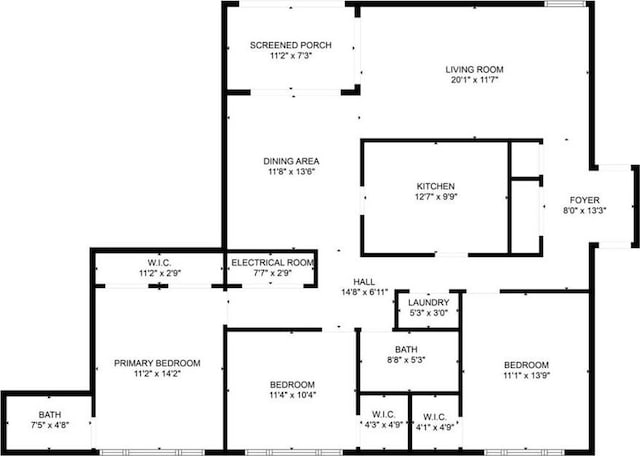 3236 Henderson Mill Rd Unit 5, Atlanta, GA 30341 - view of room layout