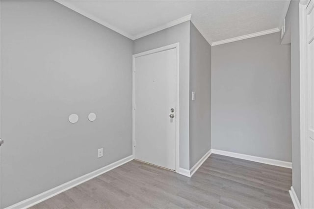 3236 Henderson Mill Rd Unit 5, Atlanta, GA 30341 - unfurnished room with crown molding and wood finished floors