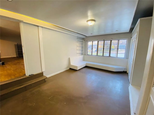 interior space featuring a closet