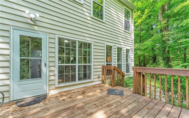 190 Crestworth Ct, Powder Springs, GA 30127 - view of wooden deck