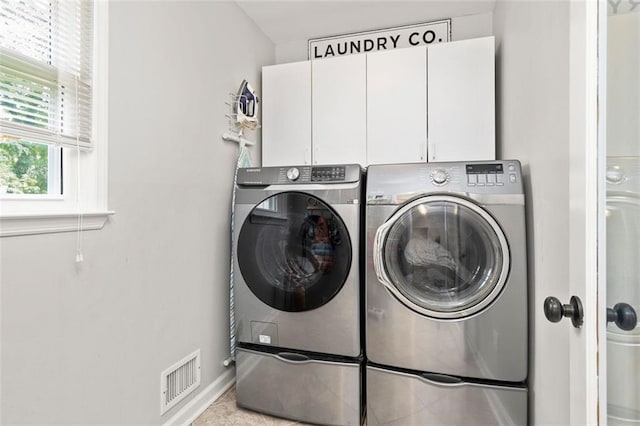 3710 Robinson Walk Ct, Marietta, GA 30068 - washroom featuring cabinet space and washing machine and clothes dryer