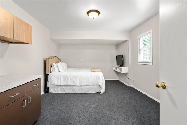 3710 Robinson Walk Ct, Marietta, GA 30068 - bedroom featuring dark carpet and baseboards
