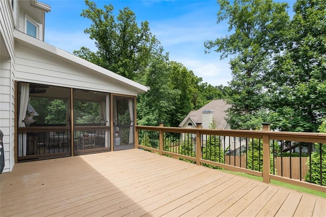 3710 Robinson Walk Ct, Marietta, GA 30068 - wooden deck with a sunroom
