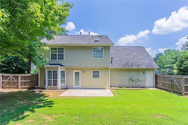 1797 Emerson Lake Cir, Snellville, GA 30078 - back of property with a patio and a fenced backyard