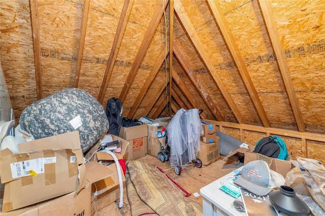 930 Brenau Point Dr, Gainesville, GA 30501 - view of unfinished attic